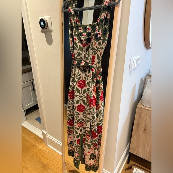 FARM Rio Floral Maxi Dress in Red and Green - Picture 5 of 7
